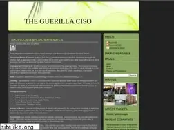 Sites similar to guerilla-ciso.com