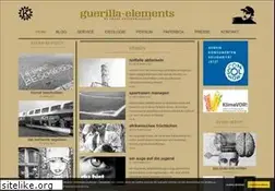 Sites similar to guerilla-elements.com
