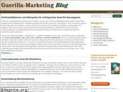 Sites similar to guerilla-marketing-blog.de