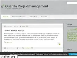 Sites similar to guerilla-projektmanagement.de