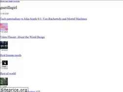 Sites similar to guerillagirl.de