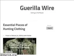 Sites similar to guerillawire.org