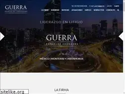 Sites similar to guerragonzalez-abogados.com