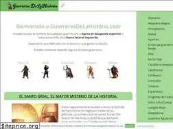 Sites similar to guerrerosdelahistoria.com