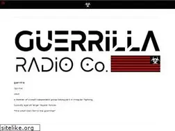 Sites similar to guerrillaradio.com