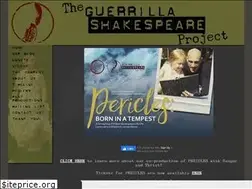 Sites similar to guerrillashakespeare.org