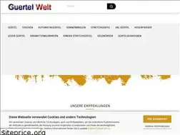 Sites similar to guertelwelt.de