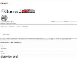 Sites similar to guessbuickgmc.com