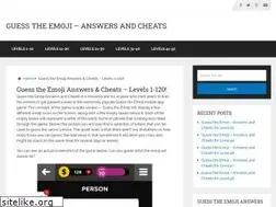 Sites similar to guesstheemoji-cheats.com