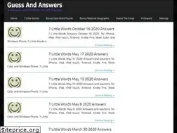 Sites similar to guesstheemojianswers.com