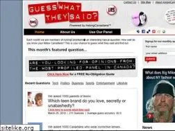 Sites similar to guesswhattheysaid.com