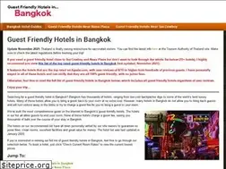 Sites similar to guestfriendlyhotelsbangkok.com