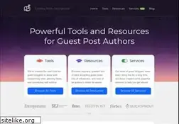 Sites similar to guestpost.com
