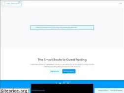 Sites similar to guestpostengine.com