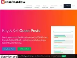 Sites similar to guestpostnow.com