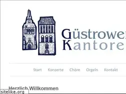 Sites similar to guestrower-kantorei.de