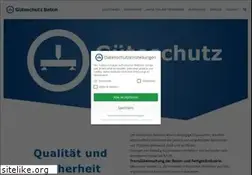 Sites similar to gueteschutz-beton.de