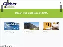Sites similar to guether-metallbedachungen.de
