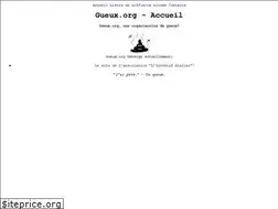 Sites similar to gueux.org