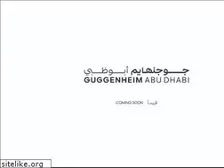 Sites similar to guggenheimabudhabi.com