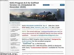 Sites similar to gui2-for-exiftool.weebly.com