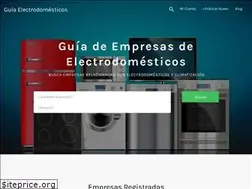 Sites similar to guia-electrodomesticos.es