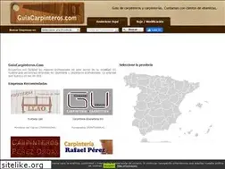 Sites similar to guiacarpinteros.com