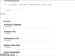 Sites similar to guiacataguases.com.br