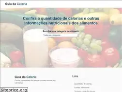 Sites similar to guiadacaloria.com.br