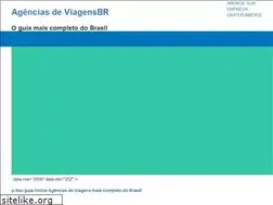 Sites similar to guiadeagenciasdeviagens.com.br