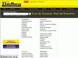 Sites similar to guiadecompras25demarco.com.br