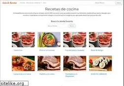 Sites similar to guiaderecetas.com