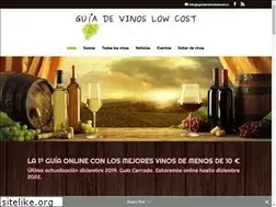 Sites similar to guiadevinoslowcost.es