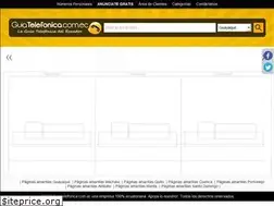 Sites similar to guiatelefonica.ec