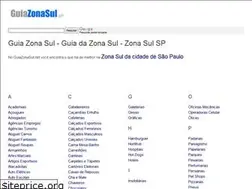 Sites similar to guiazonasul.net