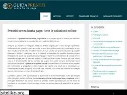 Sites similar to guidaprestitisenzabustapaga.it