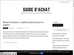 Sites similar to guide-achat.net