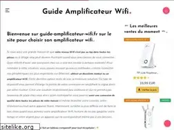Sites similar to guide-amplificateur-wifi.fr