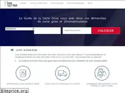 Sites similar to guide-carte-grise.info