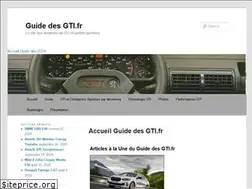 Sites similar to guide-des-gti.fr
