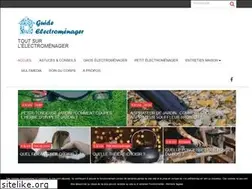 Sites similar to guide-electromenager.com