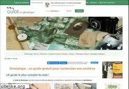 Sites similar to guide-genealogie.com