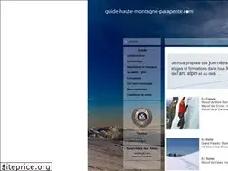 Sites similar to guide-haute-montagne-parapente.com