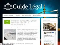 Sites similar to guide-legal.fr