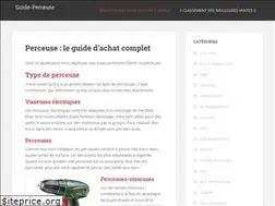 Sites similar to guide-perceuse.fr
