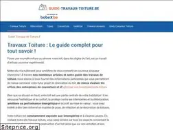 Sites similar to guide-travaux-toiture.be