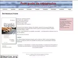 Sites similar to guide-typographie.com