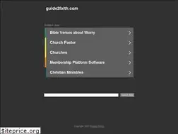 Sites similar to guide2faith.com