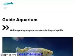 Sites similar to guideaquarium.fr