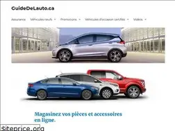 Sites similar to guidedelauto.ca